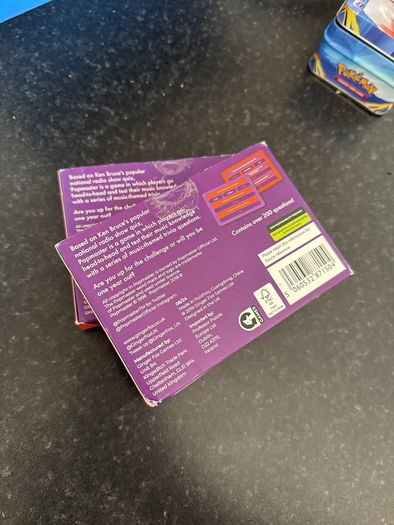 Pop master card game 2boxes sealed
