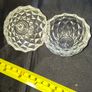 Vintage Crystal Cut Glass Apple, Italian shaped Trinket Box, Postage Available Image 2