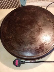 large frying plate