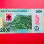 Angola. 2000 Kwanzas . 2023  Pick  163b Polymer / Plastic ( Uncirculated ) Image 2