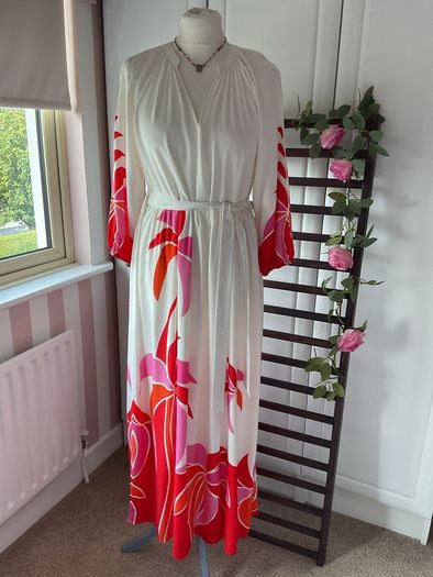 Smashed-lemon dress uk size 10