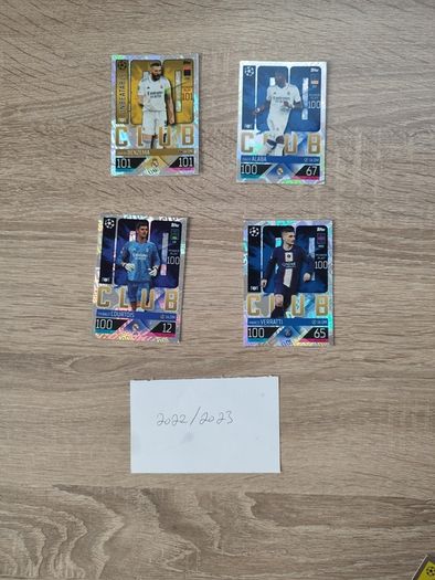 Match Attax 101 & 100 clubs 2022 / 2023