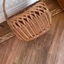 Vintage Traditional  Hand woven Wicker Basket Image 8