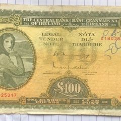 Irish one hundred pound