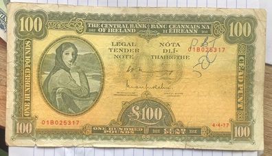 Irish one hundred pound