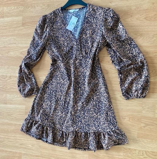 Leopard print dress