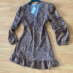 Leopard print dress