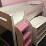 Kimbo Pink Cabin Bed. Image 2