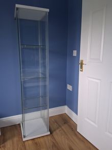 glass display case