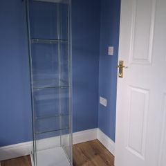 glass display case
