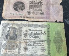 Very Old German Bank Notes
