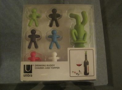 Drinking Buddy Charms and Topper