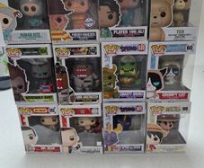 Movie, TV and Video game pop funko