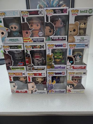 Movie, TV and Video game pop funko