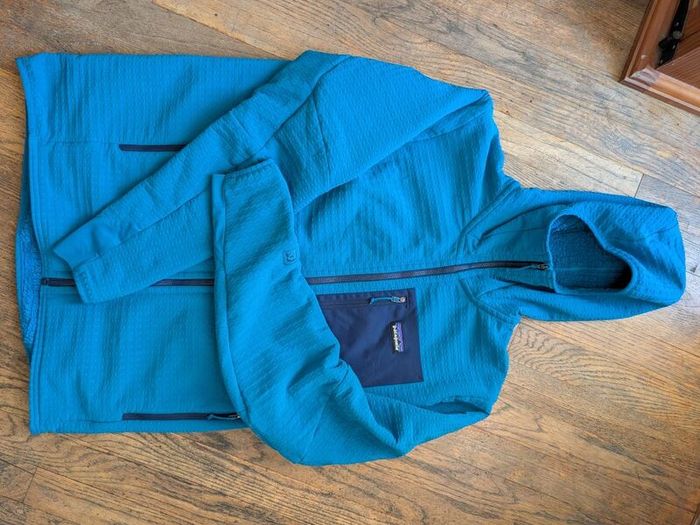 Patagonia R2 TechFace Hoody Andes Blue