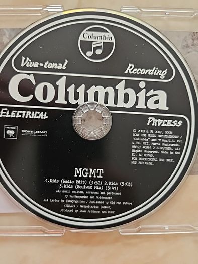 MGMT  Cd (promo) - Kids