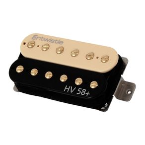 Entwistle HV58 Plus, Zebra Humbucker Pickup (Bridge/Neck)