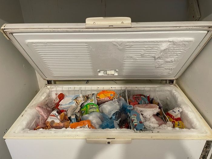 Large chest freezer