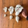 Casper Ghost Through the Window - Halloween Decor - 3 Sizes Image 2