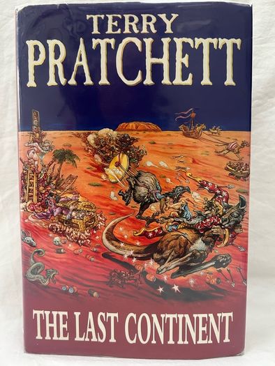 Signed Terry Pratchett The Last Continent First Edition 1998 HB Doubleday DJ