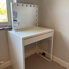 IKEA MICKE Desk White ( mirror sold separately)