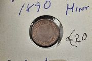Ceylon 1890 1/4 Cent Mint