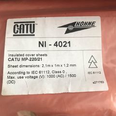 insulating cover sheet Catu