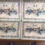 8 Extra Large Pimpernel Table Mats 16" x 12" Fruits pattern Tuscan Palette Collection Image 2