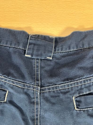 Vintage Quiksilver Surfwear Cargo Jean Shorts Mens Large Blue - Y2K