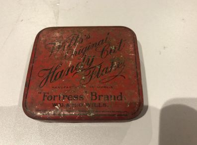 Vintage- Will's Original Handy cut Flake Tobacco Tin