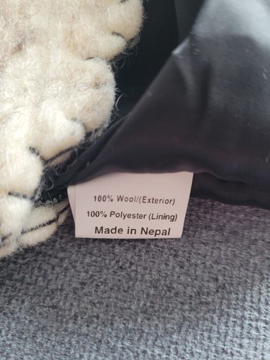 Nepal Handmade Sheep Coin Purse - 6"
