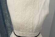 White lace top