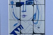 Original Art  Interior Design Art Crittall contemporary Irish Art abstract painting