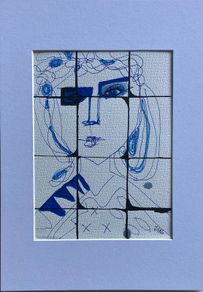 Original Art  Interior Design Art Crittall contemporary Irish Art abstract painting