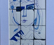 Original Art  Interior Design Art Crittall contemporary Irish Art abstract painting