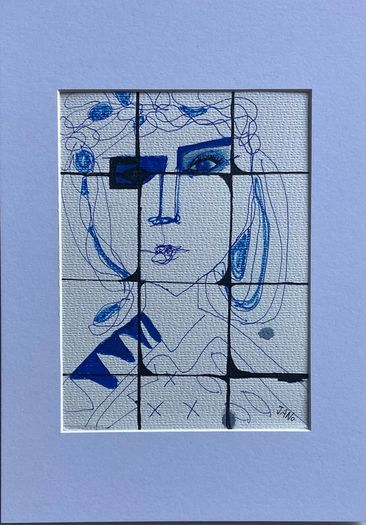 Original Art  Interior Design Art Crittall contemporary Irish Art abstract painting