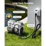 Pond Aerators, 5.2CFM Aeration System for Lakes up to 3 Acres, 4/5 HP Air Compressor, 1 Diffuser & 30.5 m Weighted Tubing, Outdoor Pond Aeration Pump for Deep Water Oxygen Circulation Image 6