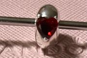 Pandora Red Heart Clip - Brand New