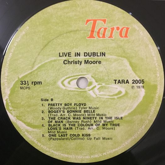 Christy Moore, Donal Lunny & Jimmy Faulkner  Live In Dublin