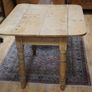 Victorian Pine Drop Leaf Farmhouse Table Image 2