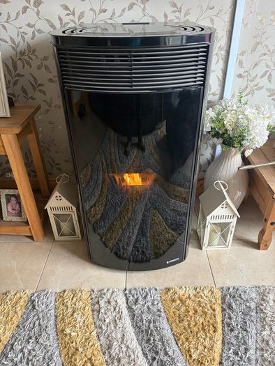 pellet stove boiler model ungaro fluenth
