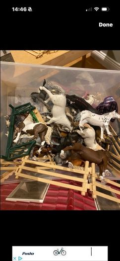 Schleich stables