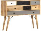 Sideboard 110x30x82 cm Solid Mango Wood
