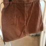 Beautiful Tan Cord Button Through Mini size 38 Image 2