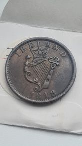 1818 Ireland Penny Token ,rare!