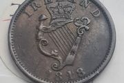 1818 Ireland Penny Token ,rare!