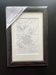 Anna Nielsen print - Guardian Angle - framed