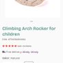 Climbing arch rocker for children Image 8