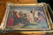 Painting Jesus appears to the people