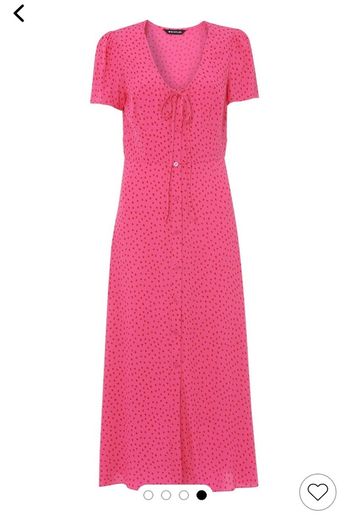 whistles Heidi Spot print dress size 8
